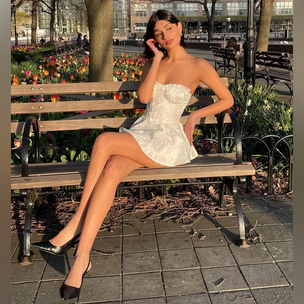 Nana Jacqueline Airina Dress White